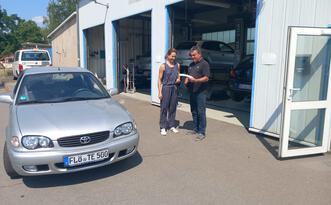 Erster TÜV am neuen Standort der KFZ Werkstatt